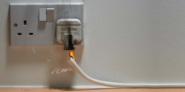 İşyerlerinde Elektrikli Cihazlardan Çıkan Yangınlara Müdahale